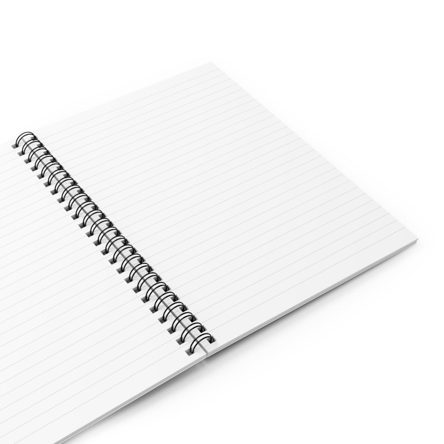 We are a Part of Nature, Monochrome Tree Spiral Notebook (Ruled Line)
