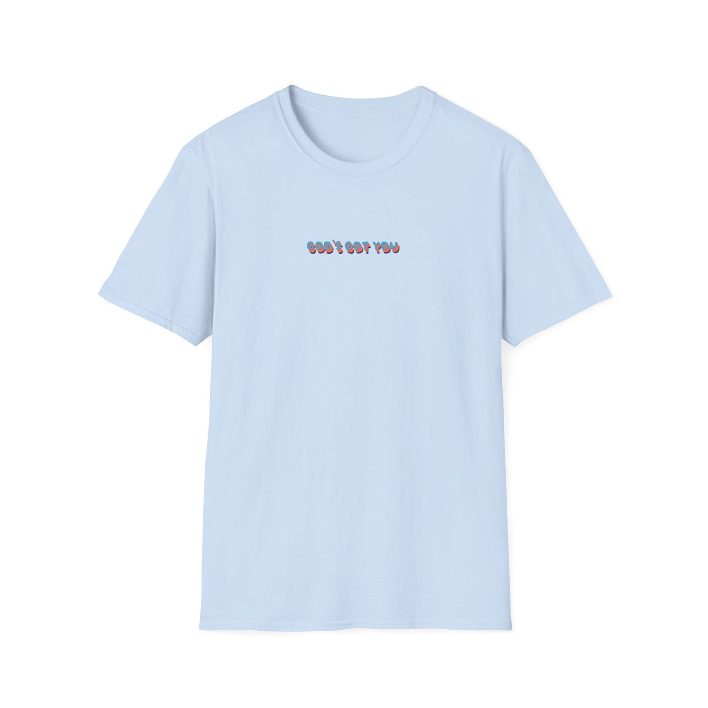 God's Got Us Unisex Aesthetic Lightweight Crew-neck Tee
