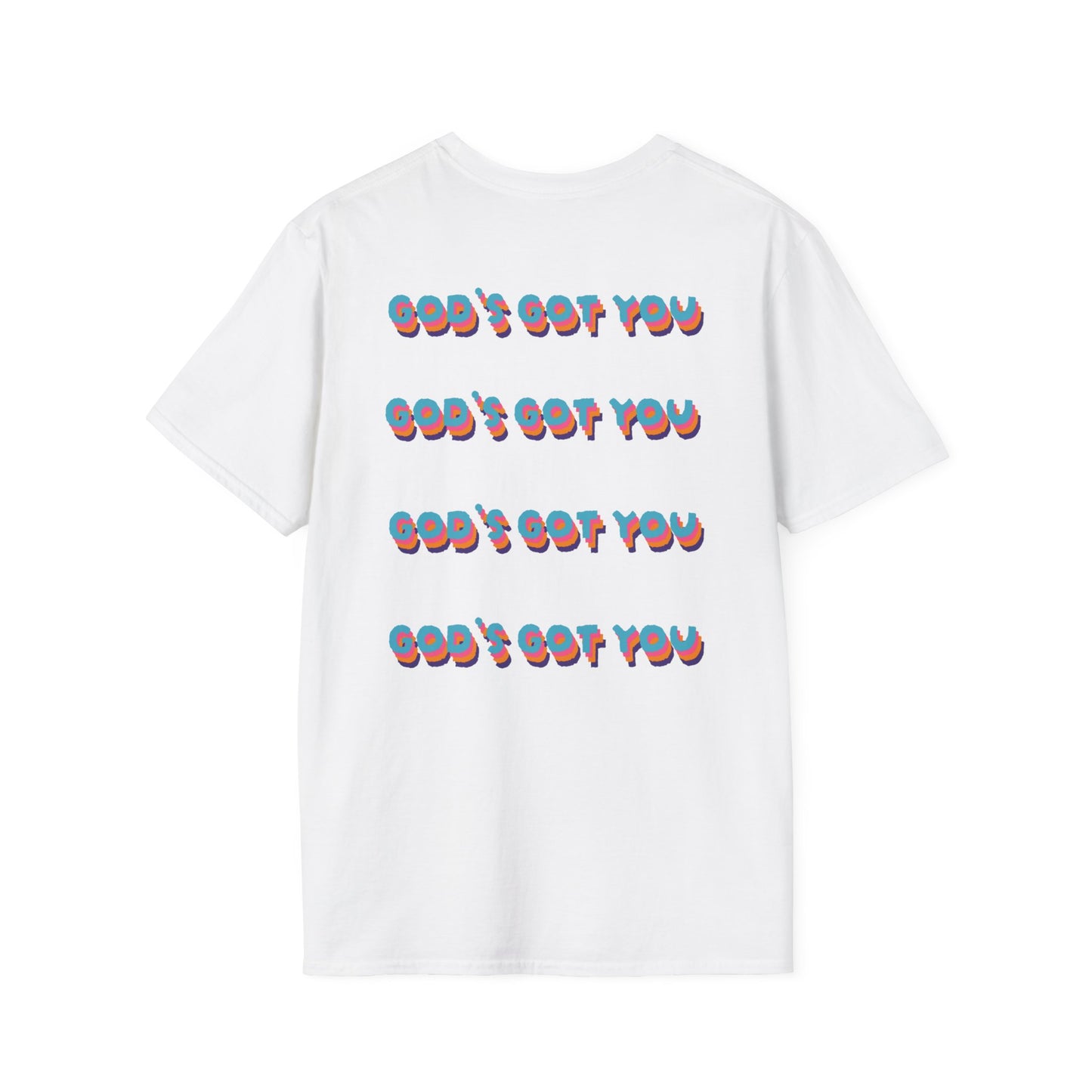 God's Got Us Unisex Aesthetic Lightweight Crew-neck Tee