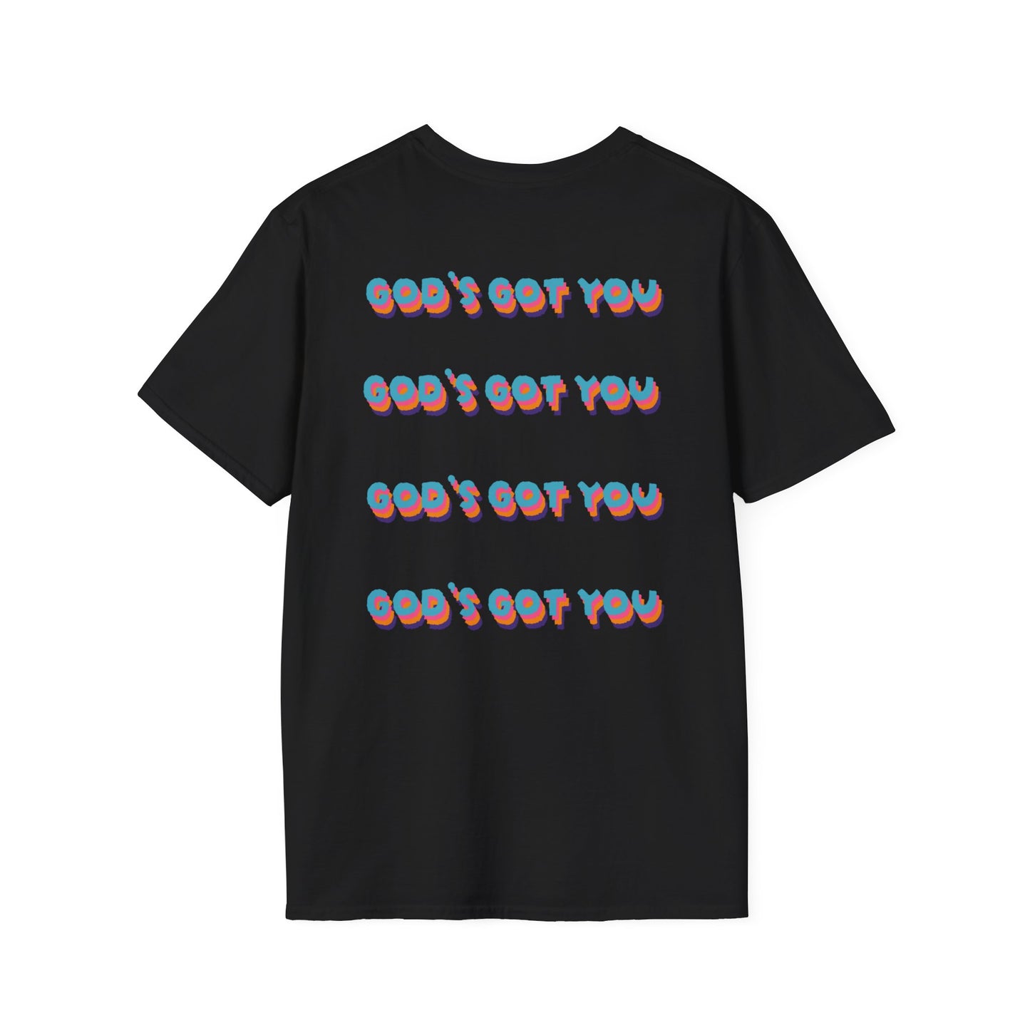 God's Got Us Unisex Aesthetic Lightweight Crew-neck Tee