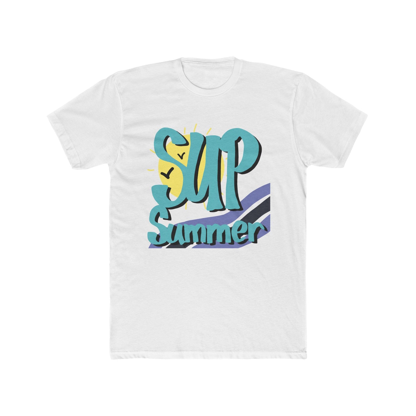 Sup Summer Boho Unisex Cotton Crew Tee (Exclusive Summer Collection)