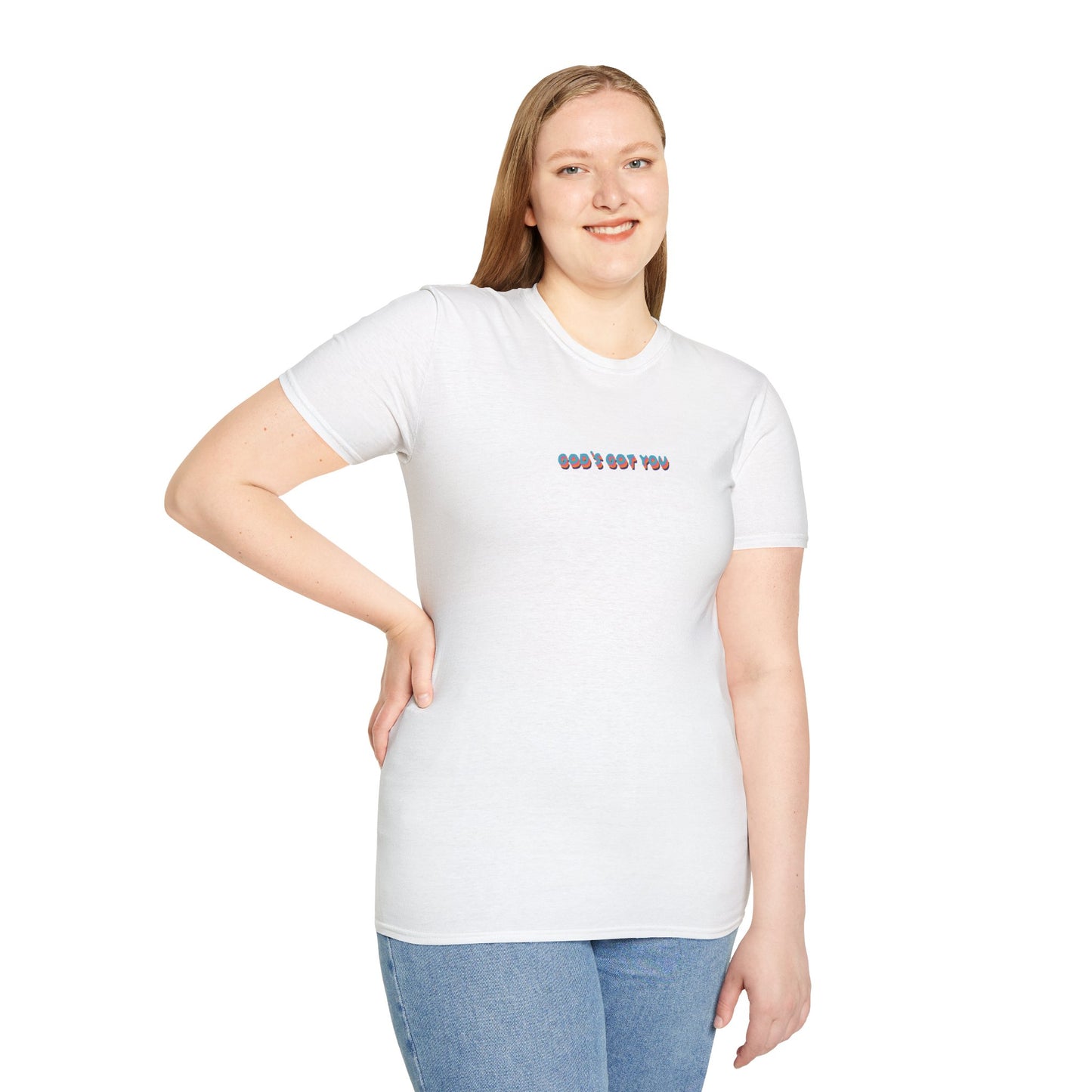 God's Got Us Unisex Aesthetic Lightweight Crew-neck Tee