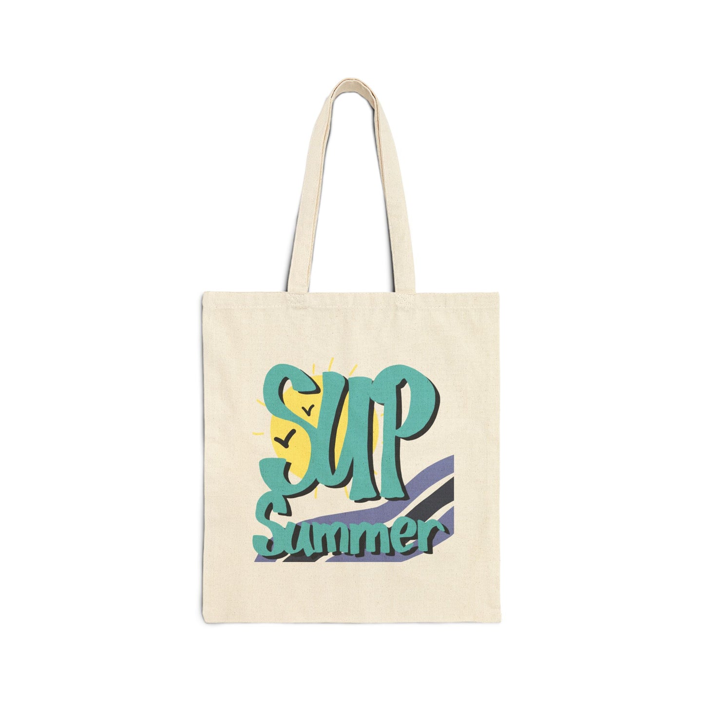 Sup Summer Boho Canvas Tote Bag (Exclusive Summer Collection)