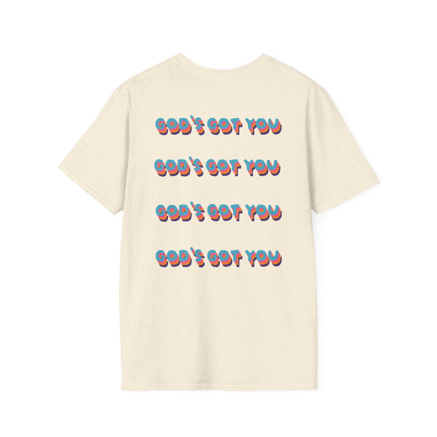 God's Got Us Unisex Aesthetic Lightweight Crew-neck Tee
