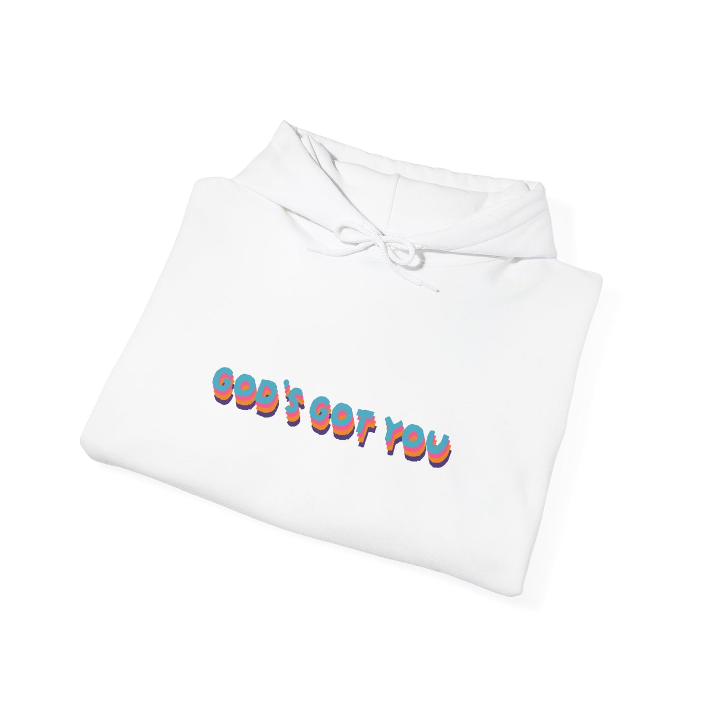 God's Got You Unisex Premium Soft Cotton-Poly Blend Hoodie