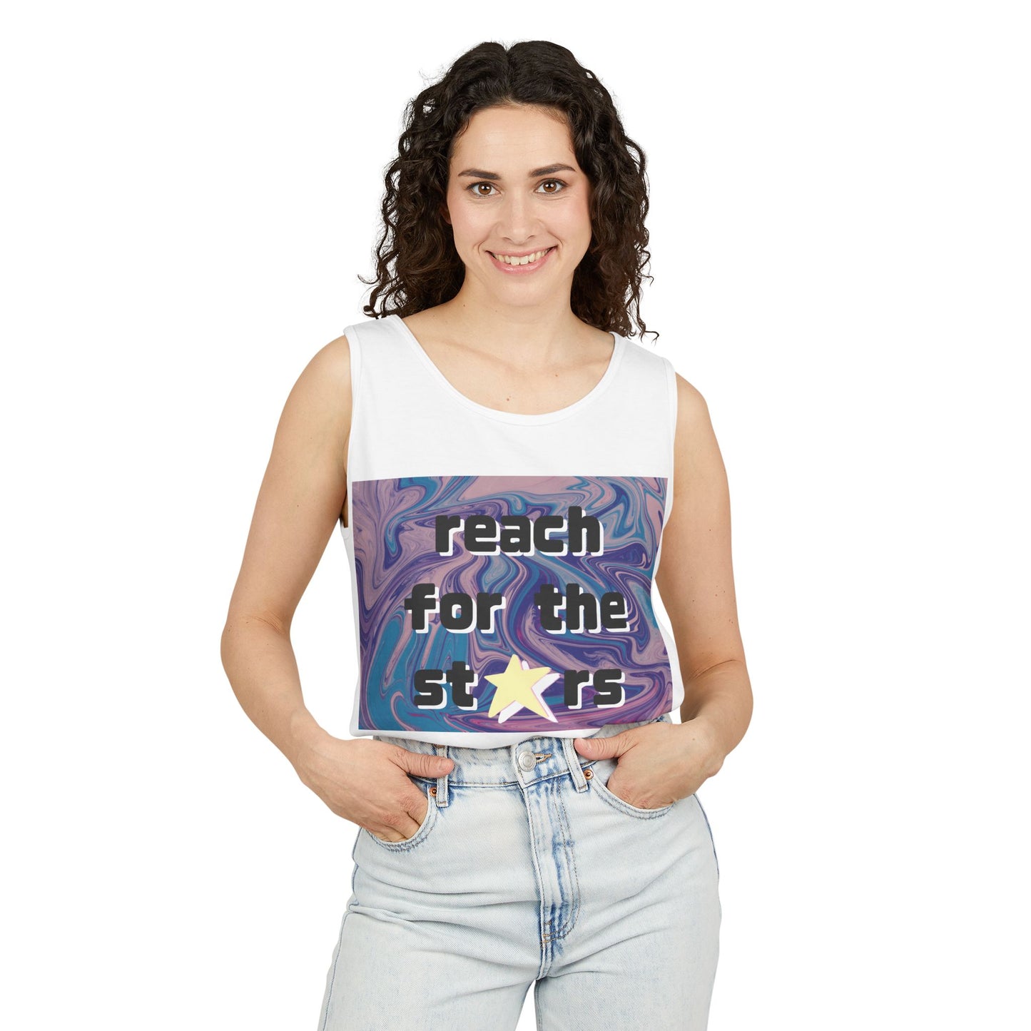 Reach for the Stars Relaxed-fit Tank Top