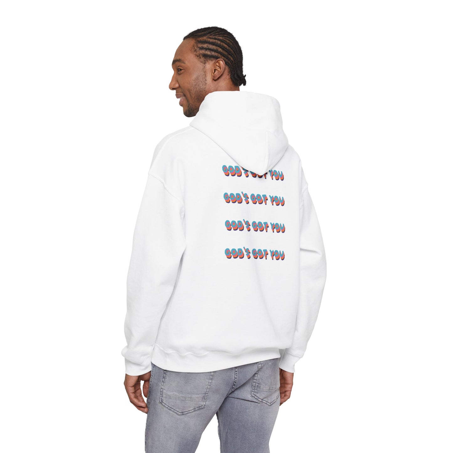 God's Got You Unisex Premium Soft Cotton-Poly Blend Hoodie